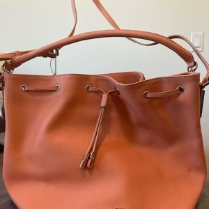 Calvin Klein Orange tote shoulder crossbody bag